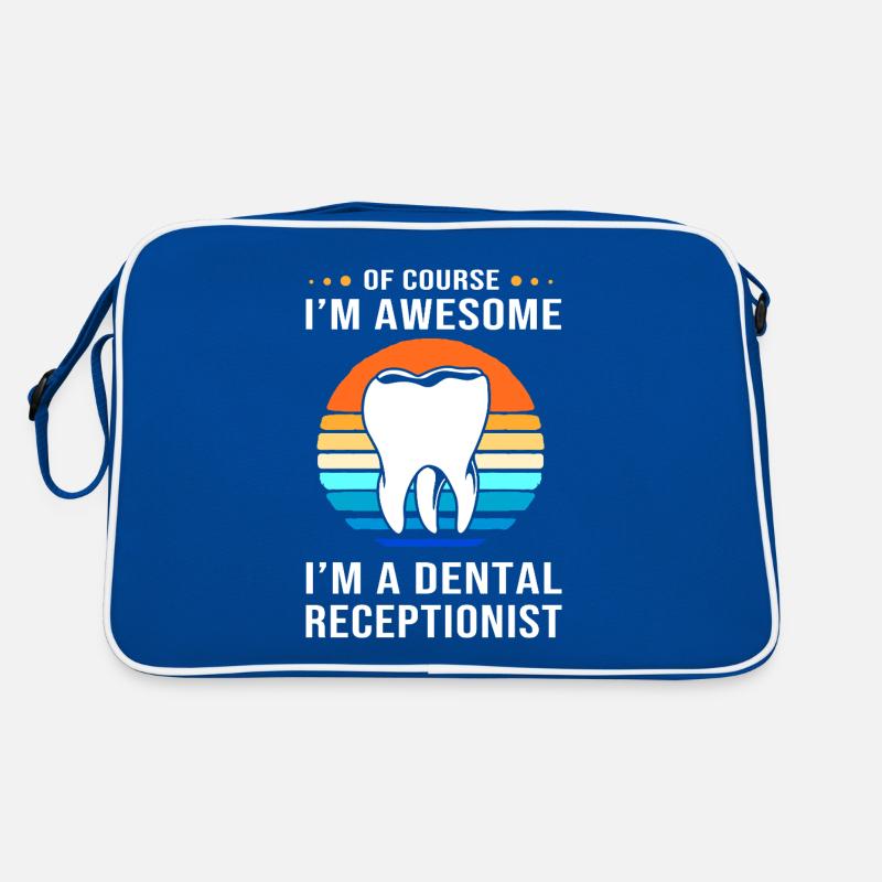 Réceptionniste Dentiste Dentiste dentaire Sac Retro