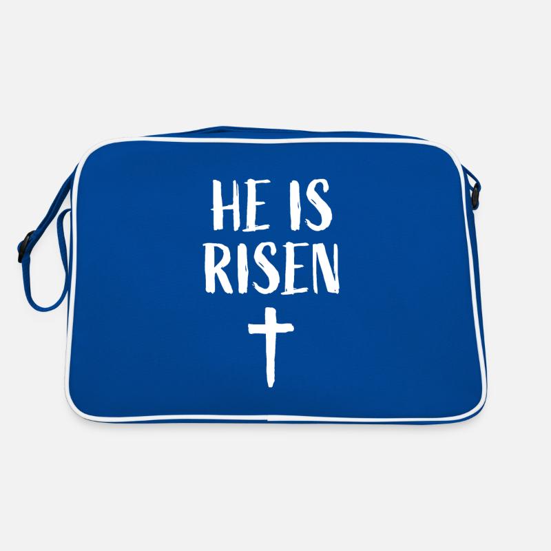 He is risen Retro Bag