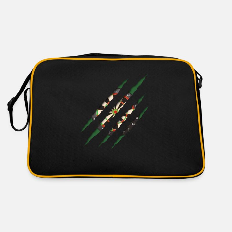 Dart, Dartscheibe Retro Tasche