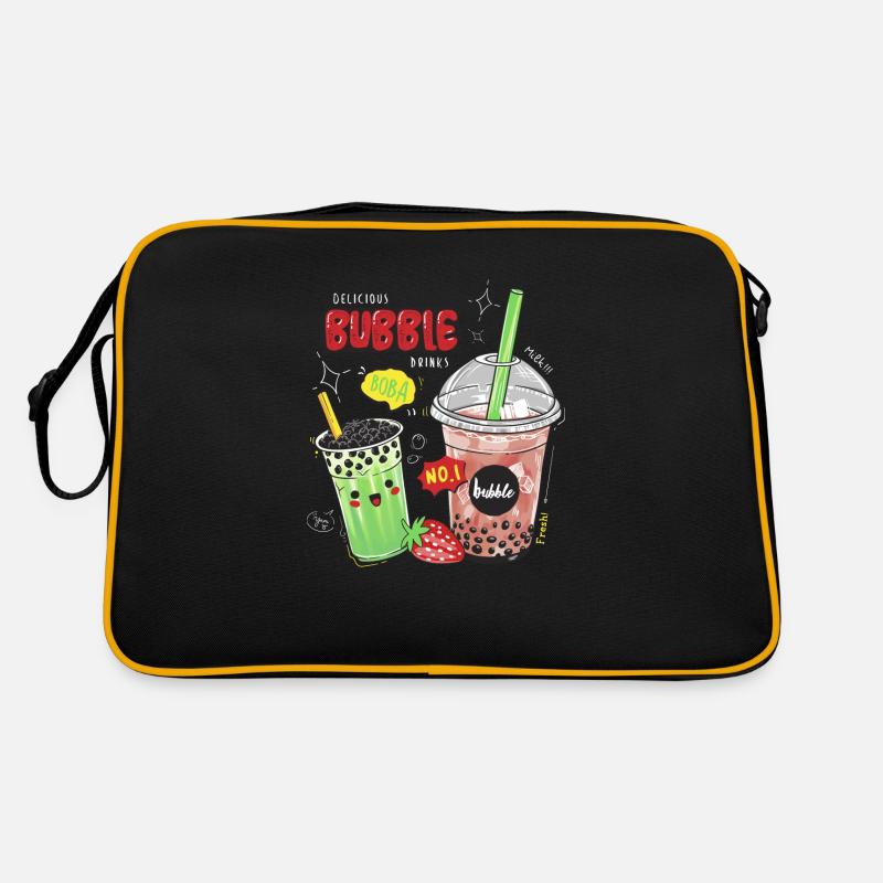 Bubble tee chemises cool ch / at - Sac Retro - noir/or