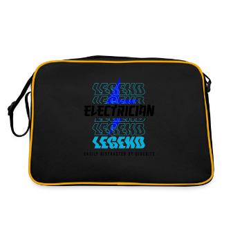 Circuits Voltage Électricien Artisans Electro - Sac Retro - noir/or - Dos