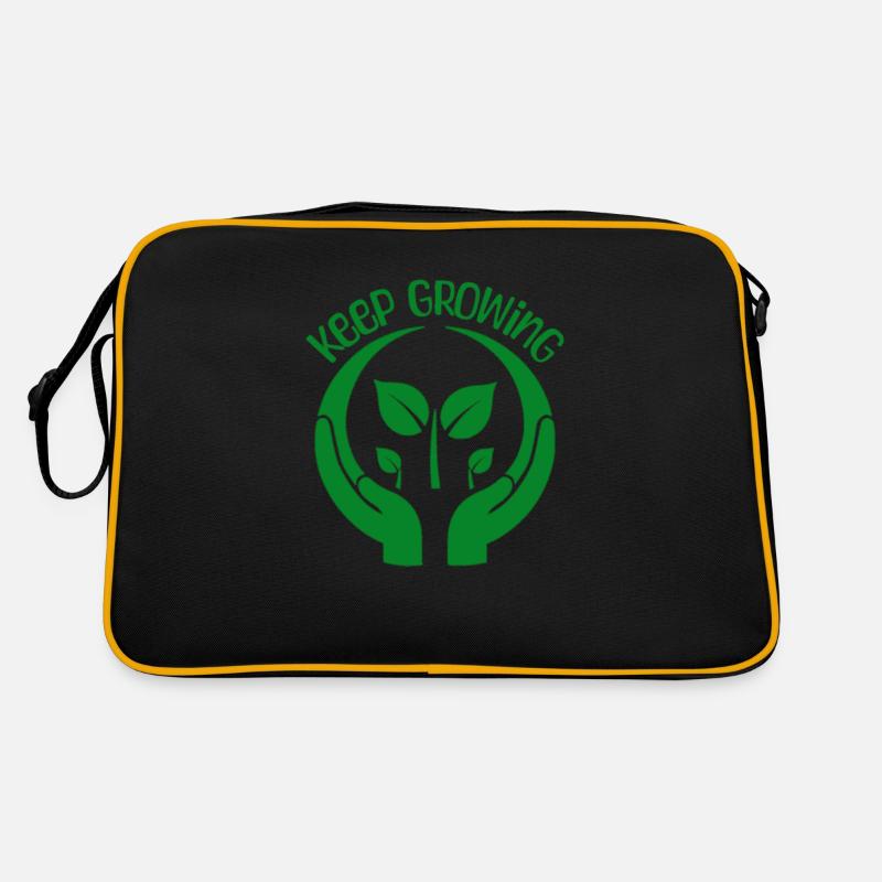 Keep Growing Retro Tasche