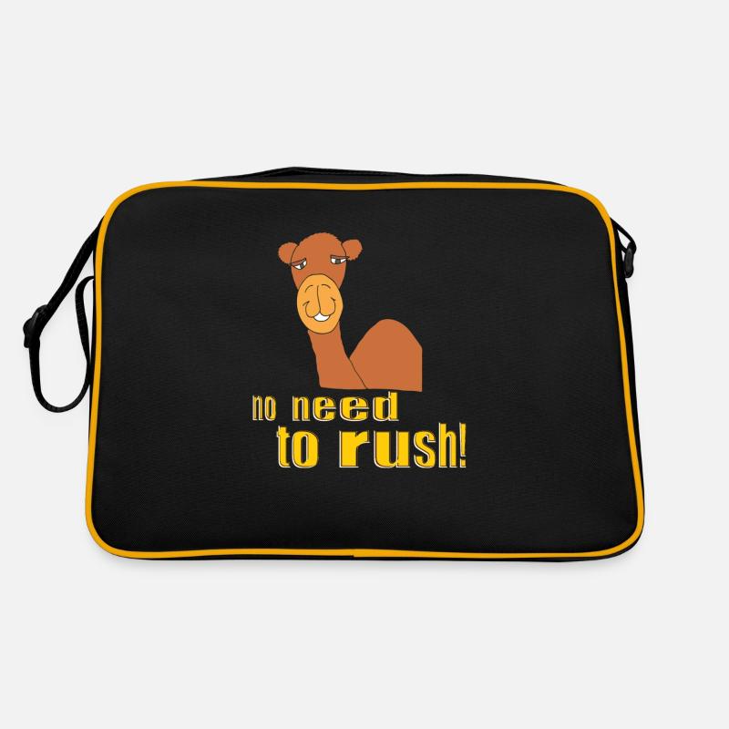 kamel no need to rush Retro Tasche
