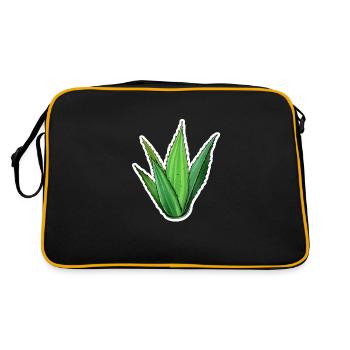 Aloe vera - Sac Retro - noir/or - Dos
