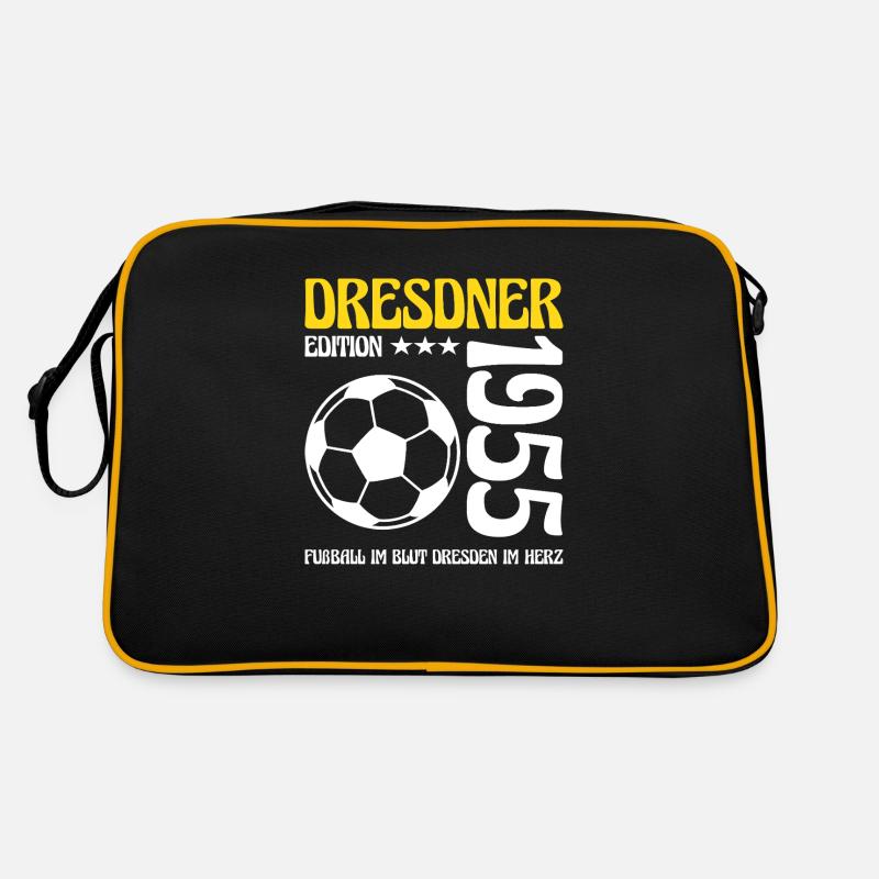 Dresdner Geburtstag 1955 Fußball Geschenk Retro Tasche