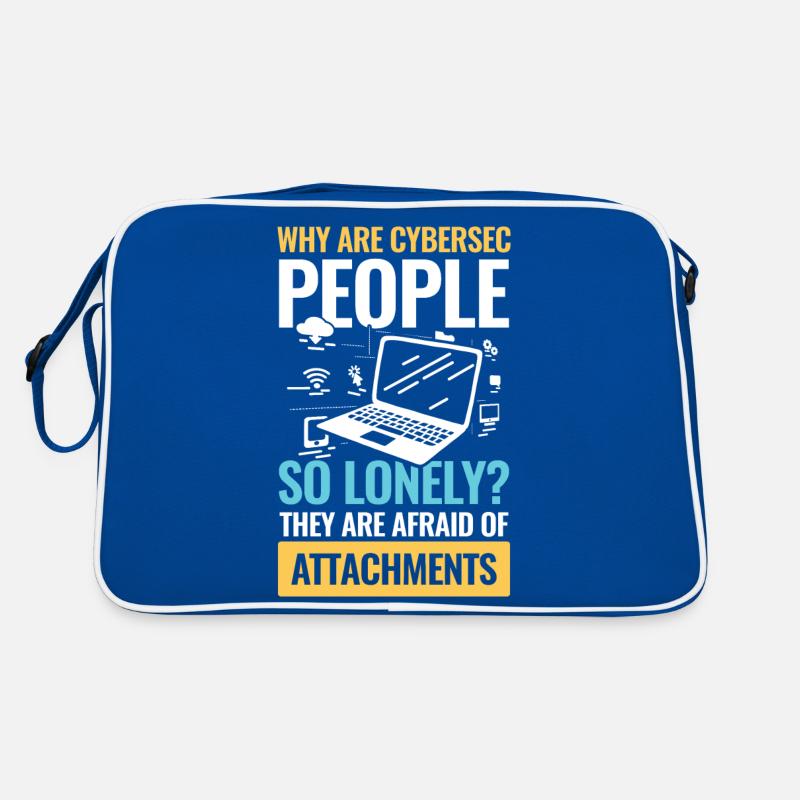 Why Are Cybersec People So Lonely Retro Tasche
