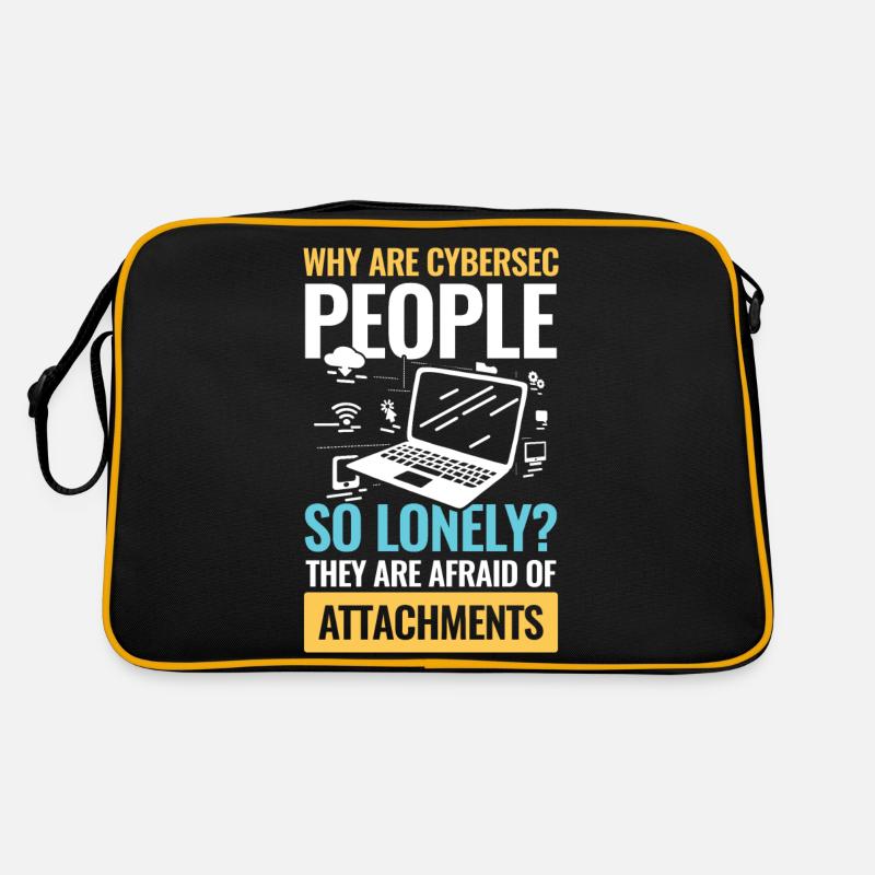 Why Are Cybersec People So Lonely Retro Tasche