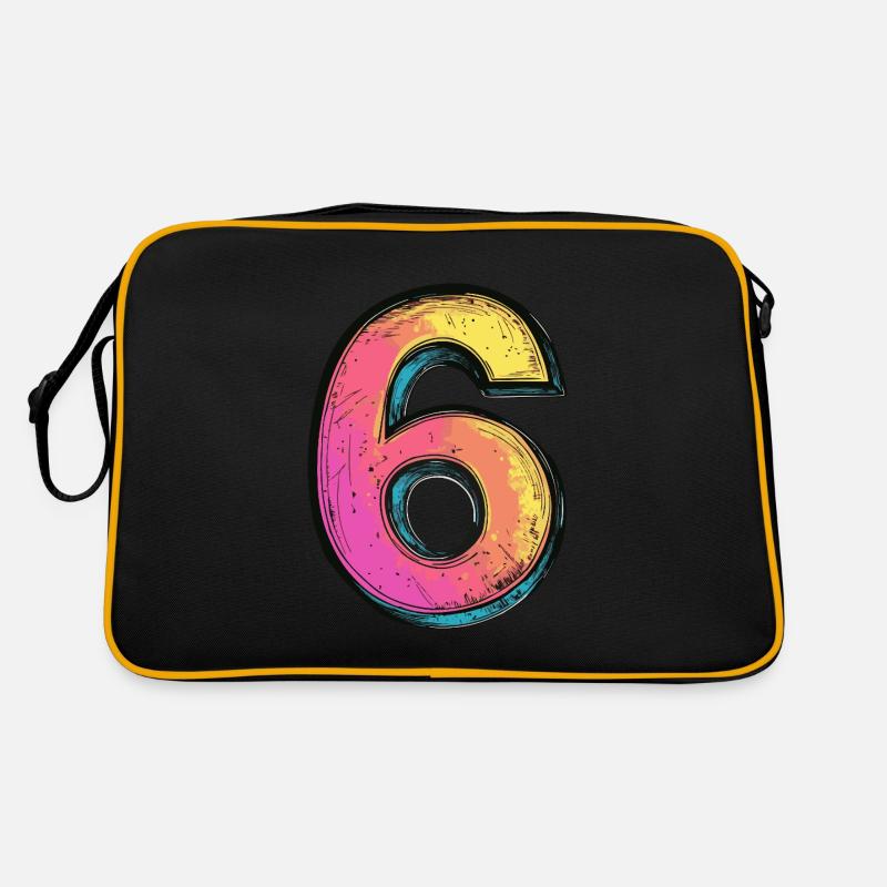 Bande dessinée à 6 chiffres Sac Retro