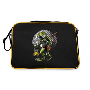 Cryptid Loveland Frogman - Retro Bag - black/gold - Back