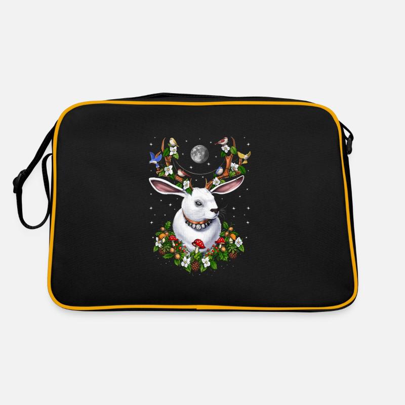 Jackalope Kaninchen Retro Tasche