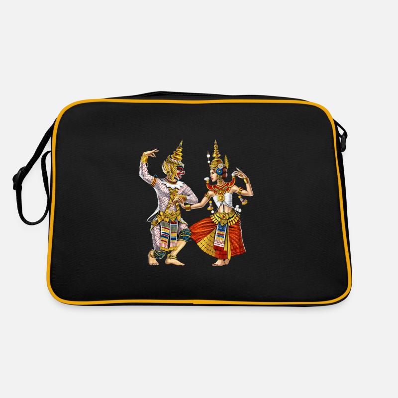 Cambodian Khmer Apsara Dance Retro Bag