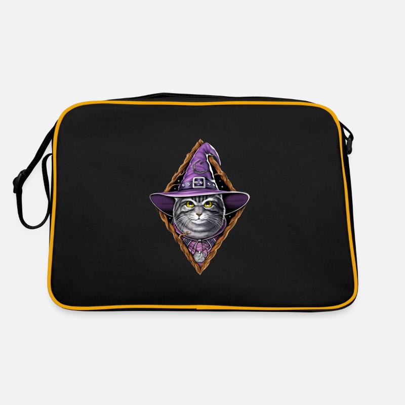 Sorcière du chat Sac Retro