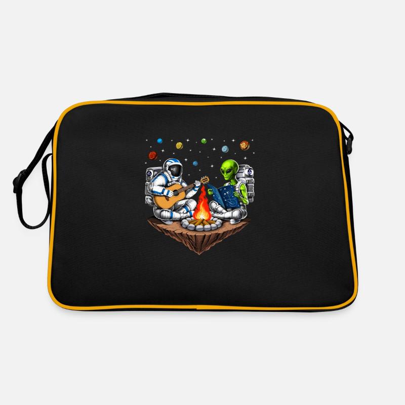 Astronaute de l’espace extraterrestre Camping Sac Retro