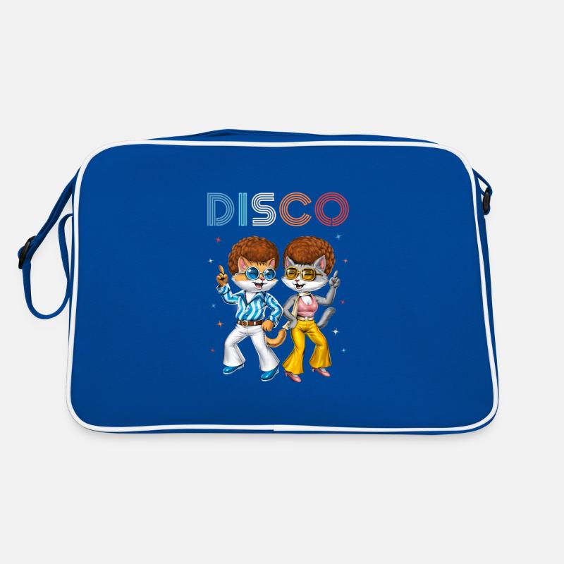 Disco-Katzen Retro Tasche