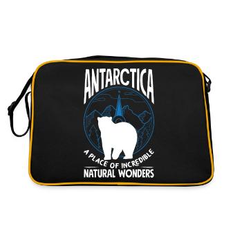 A place of incredible natural wonders Expedition - Retro Bag - black/gold - Back