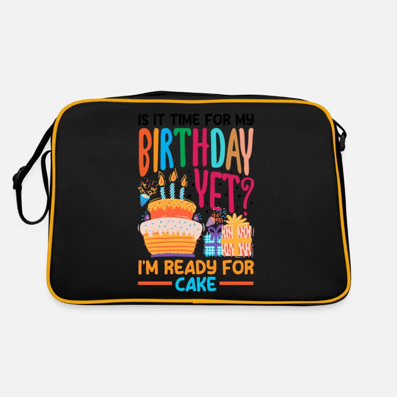 Ready for Cake Celebration Retro Bag