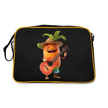 Papaya Guitar - Retro Bag - black/gold - Back