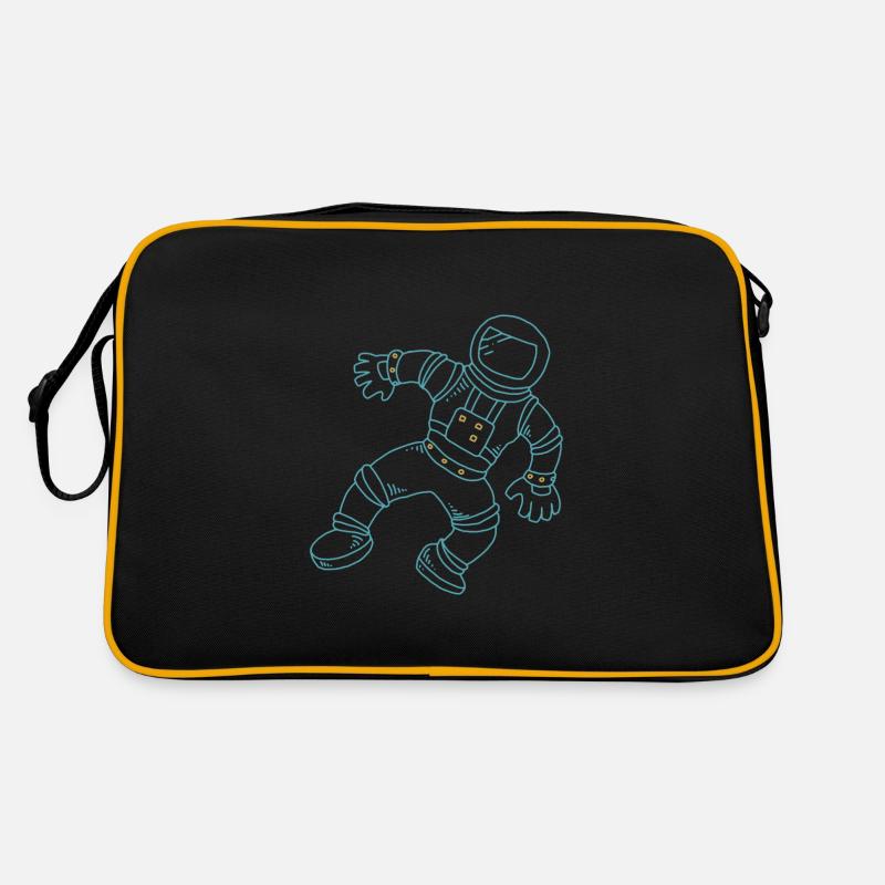 Astronaut Retro Tasche