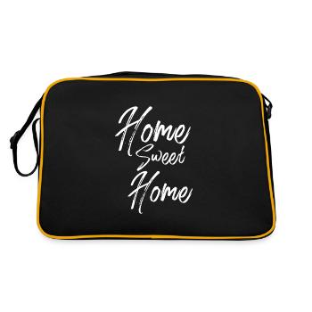 Accueil sweet home maison - Sac Retro - noir/or - Dos