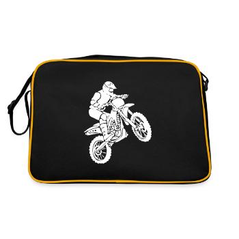 Motocross Enduro - Sac Retro - noir/or - Dos