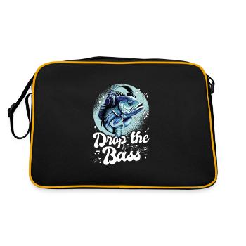 Drop The Bass - Perche avec casque - Sac Retro - noir/or - Dos