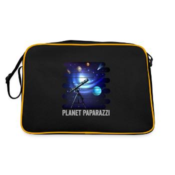 Planète Paparazzi : capturer les merveilles cosmiques - Sac Retro - noir/or - Dos
