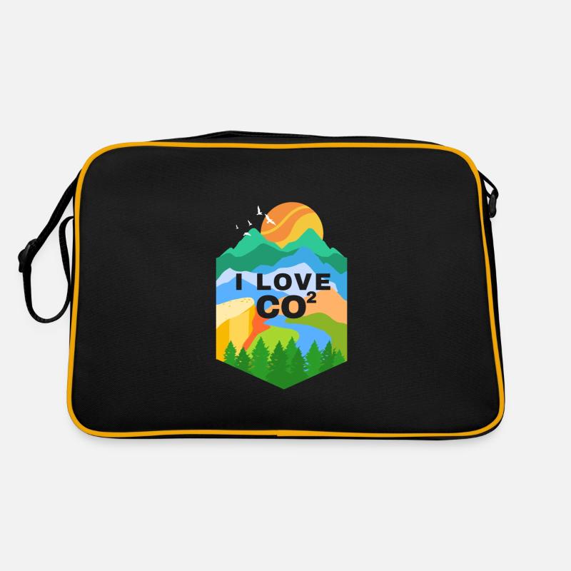 I love CO2 anti climate change Retro Bag