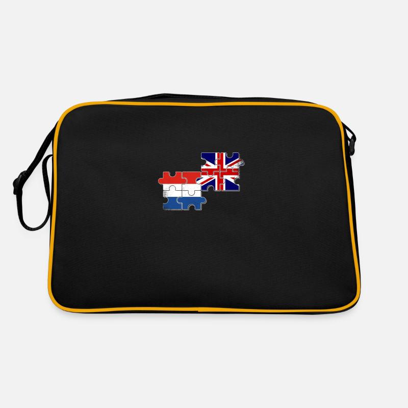 Pays-Bas Drapeau du Royaume-Uni Néerlandais britannique Sac Retro