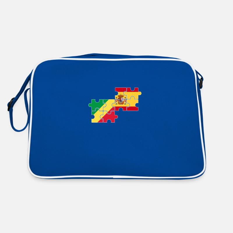 République du Congo Espagne Drapeau Espagnol Congolais Sac Retro
