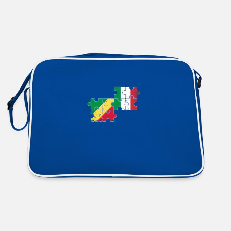 République du Congo Italie Drapeau d’époque Congole Sac Retro