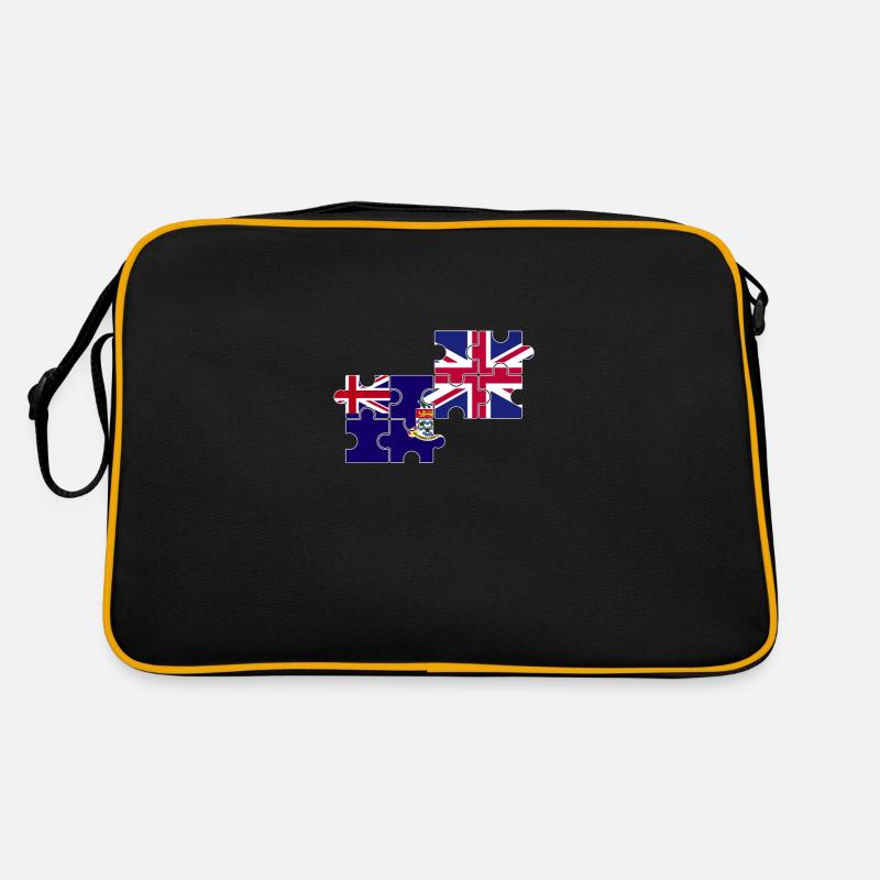 Îles Caïmans Drapeau britannique Sac Retro