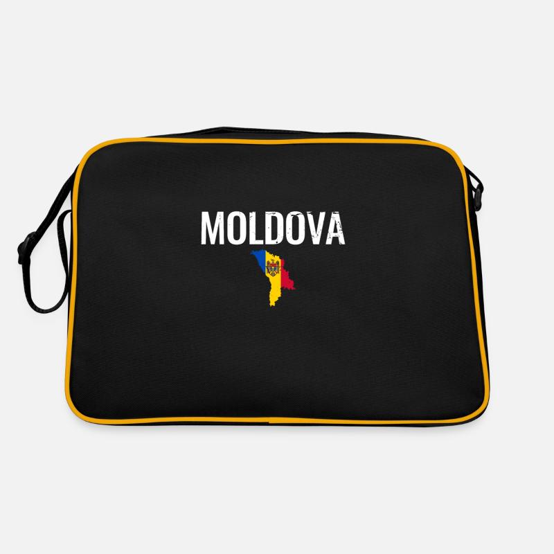 Vltava Vintage Carte Drapeau moldave Moldave Sac Retro