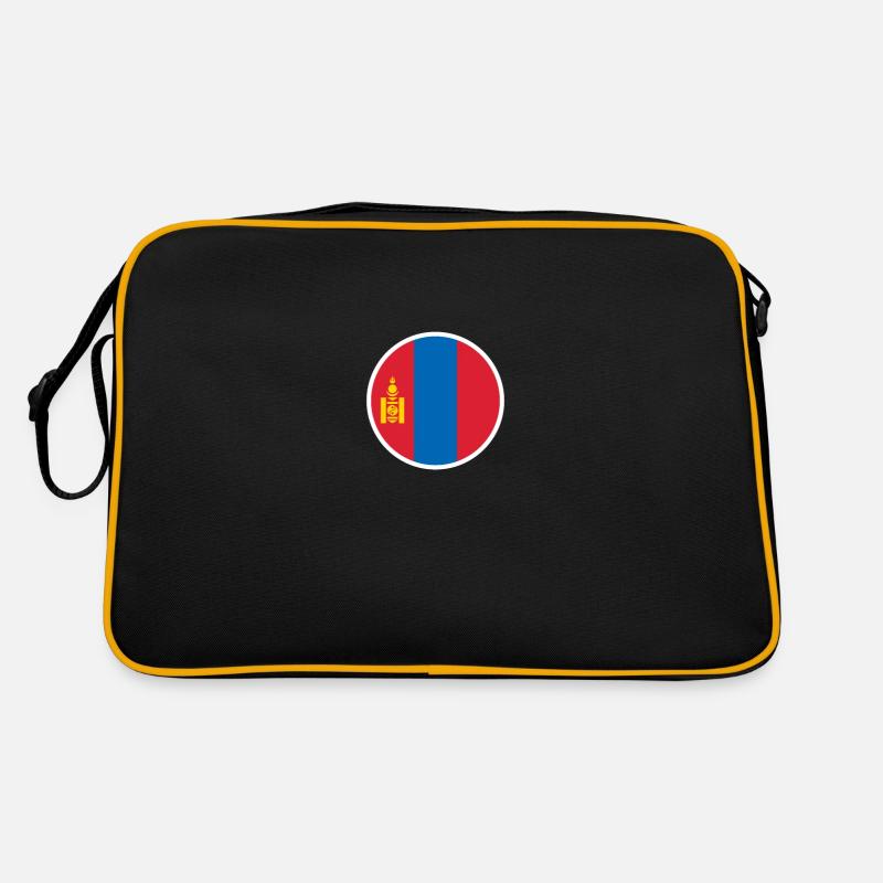 Mongolie Drapeau mongol Mongol Sac Retro