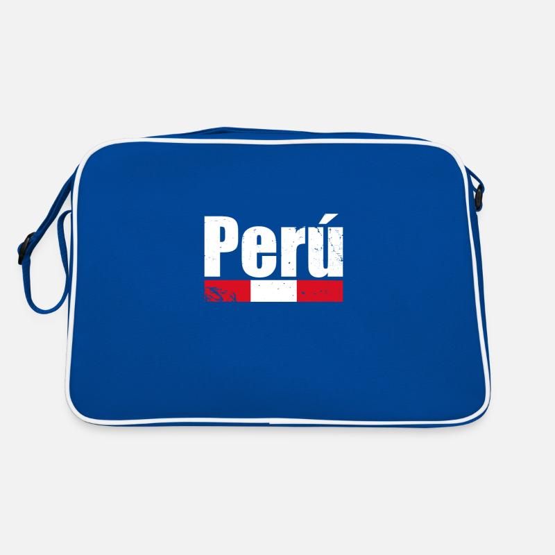 Pérou Vintage drapeau péruvien péruvien Sac Retro