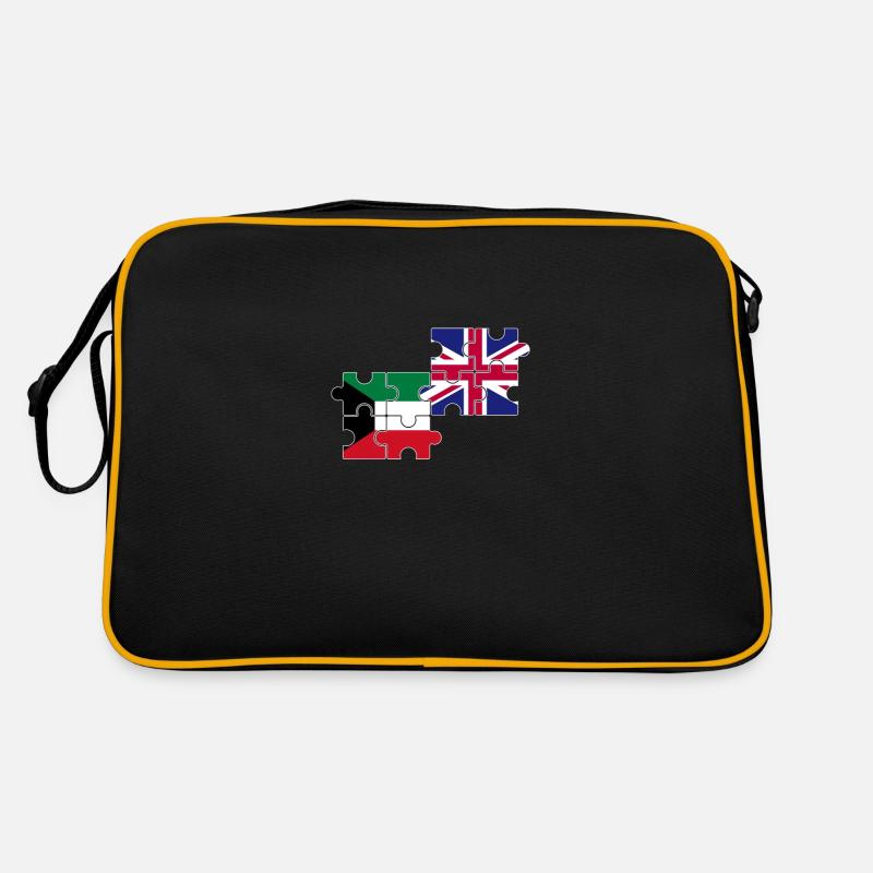 Koweït Drapeau du Royaume-Uni Koweïtien britannique Sac Retro