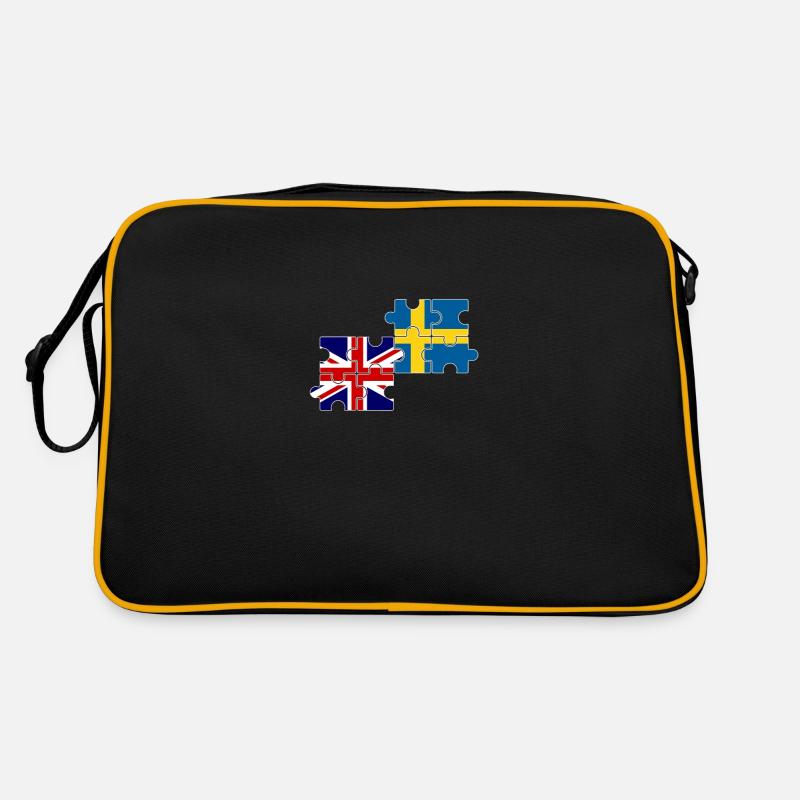 Suède Royaume-Uni Drapeau Suède britannique Sac Retro