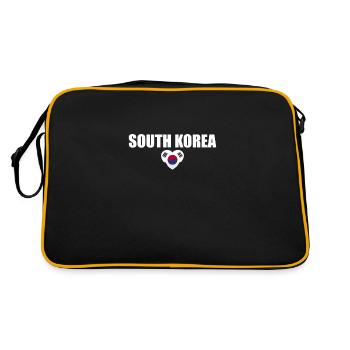 Corée du Sud Corée du Sud Drapeau sud-coréen - Sac Retro - noir/or - Dos