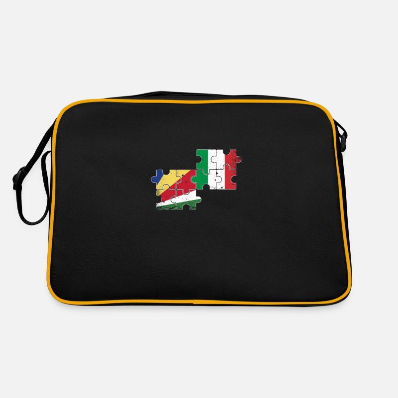 Seychelles Italy Vintage Flag Seychelles Retro Bag
