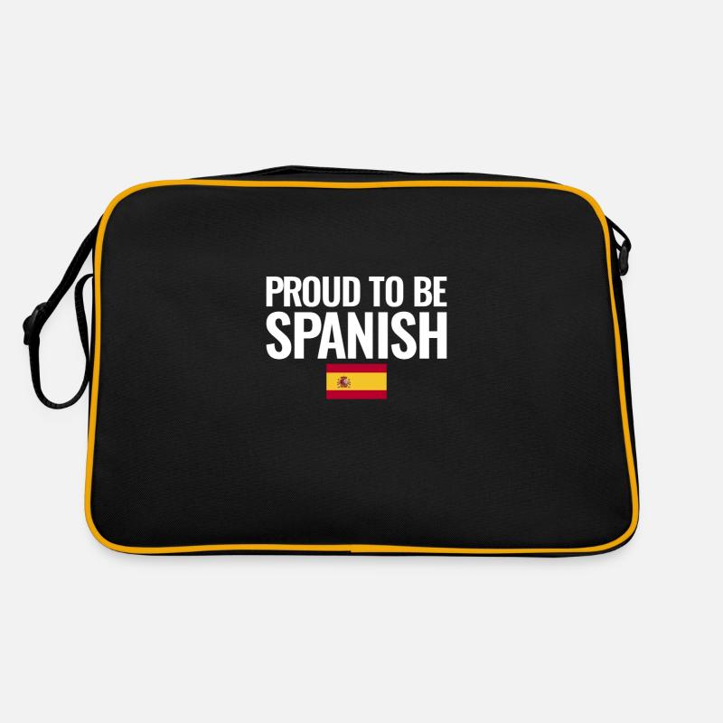 Fier d’être espagnol Espagne Drapeau espagnol Sac Retro