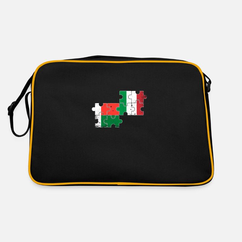Madagascar Italie Vintage Drapeau Malgache Sac Retro