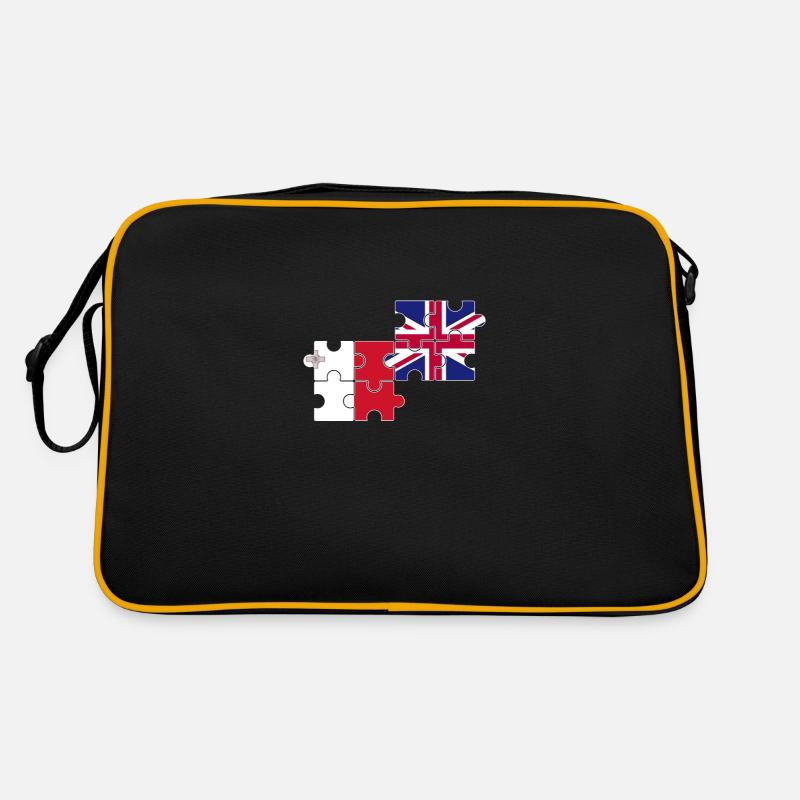 Malte Royaume-Uni Drapeau britannique Maltais Sac Retro