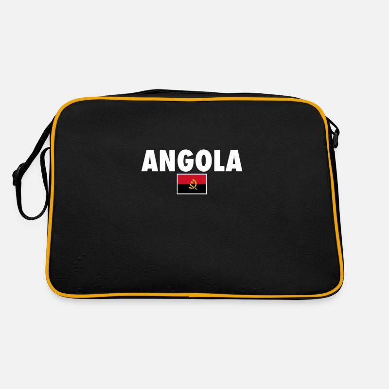 Angola Drapeau angolais Angola Sac Retro