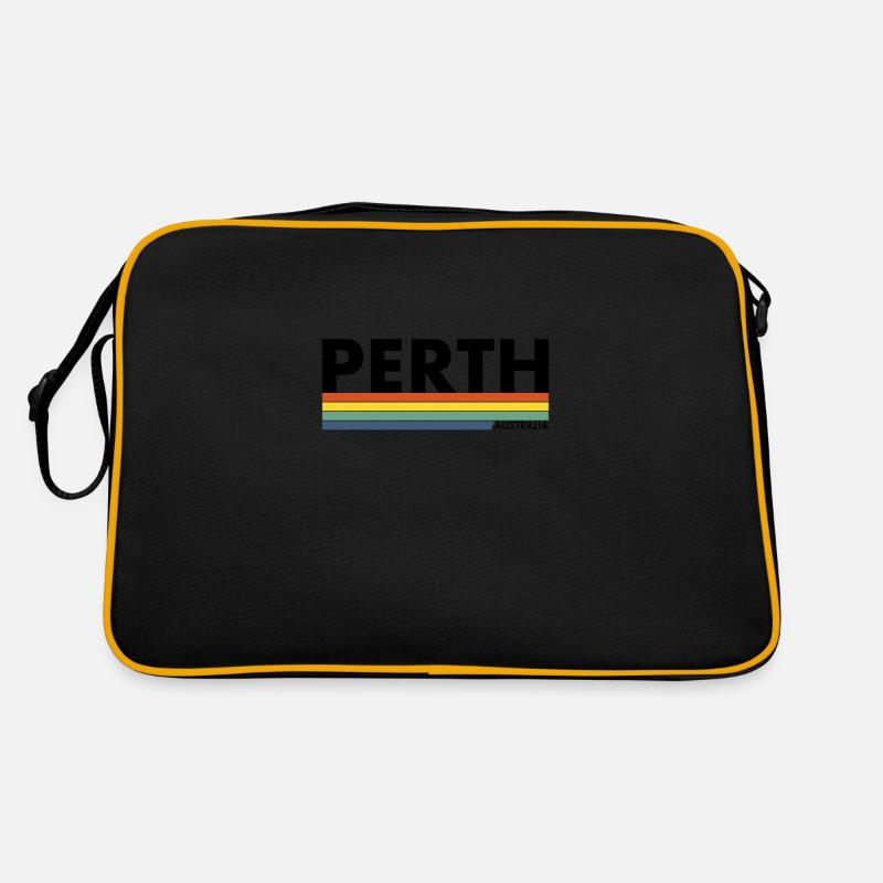 Perth Australia Retro Australien Australische Retro Tasche