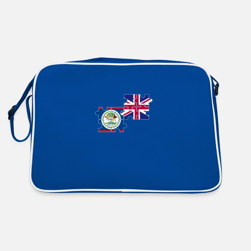 Belize Royaume-Uni Drapeau britannique du Belize Sac Retro