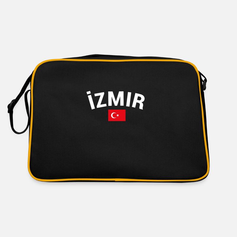 Izmir Turkey Turkey Turkish Flag Turkey Retro Bag