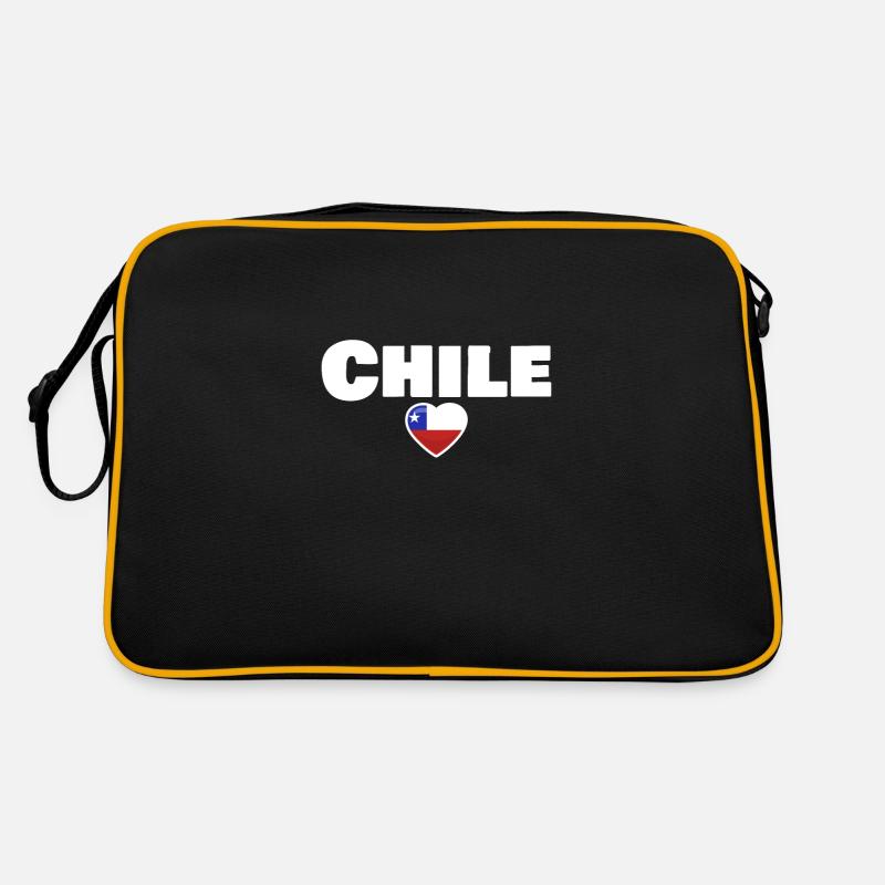 Chili Drapeau chilien Sac Retro