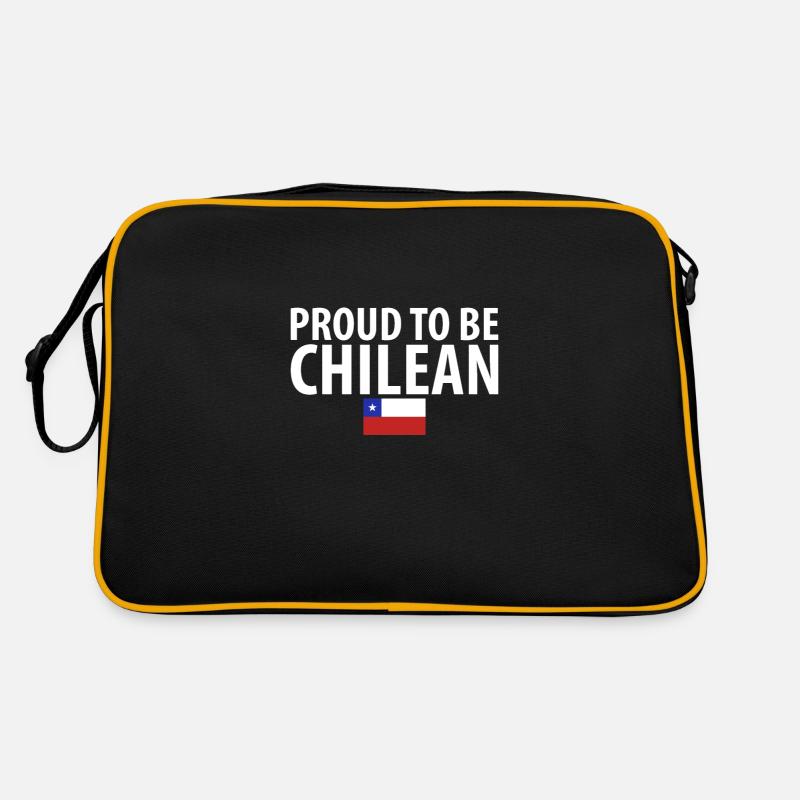 Fier d’être chilien Chili Drapeau chilien Sac Retro