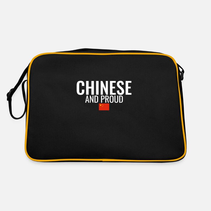 Drapeau chinois et fier de la Chine Sac Retro