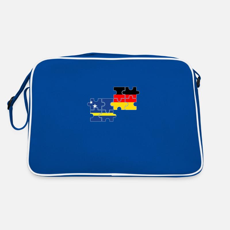 Curaçao Germany Flag Retro Bag