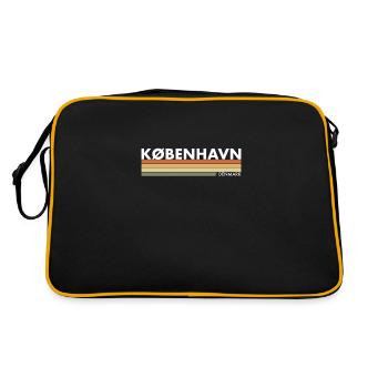 København Danemark Danemark Danois Fier Danois - Sac Retro - noir/or - Dos